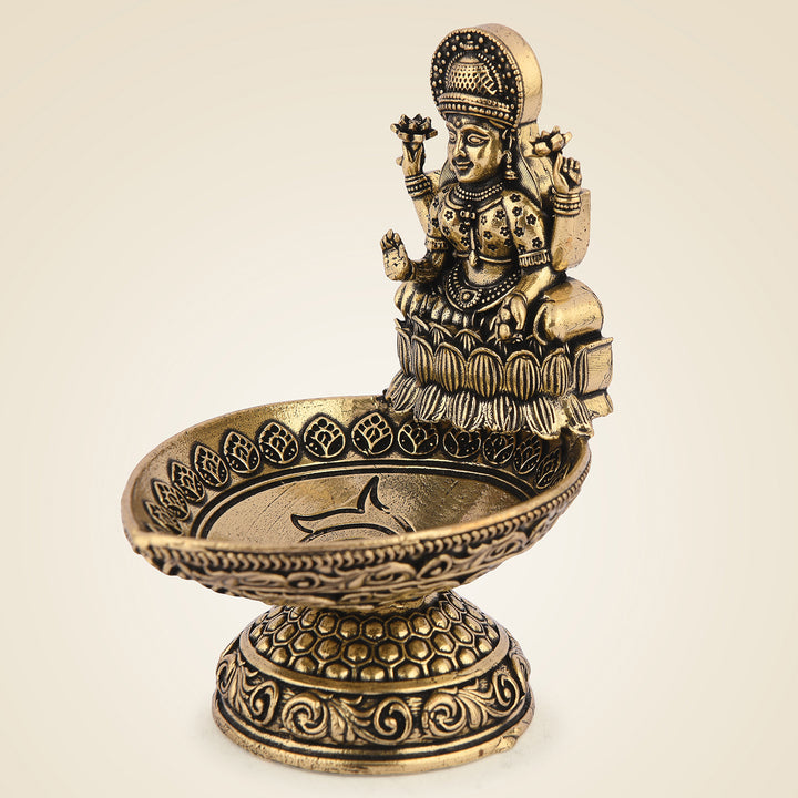 Pure Brass Laxmi Diya