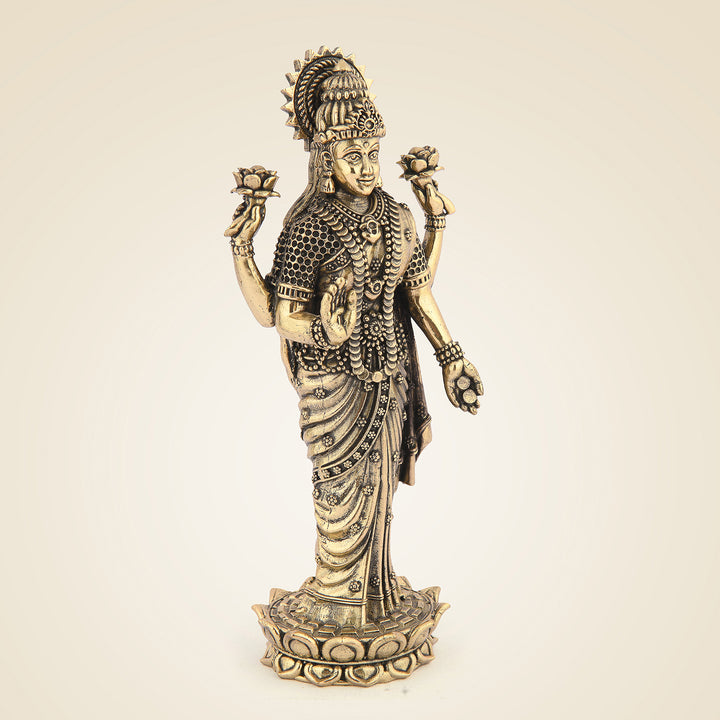 Pure Brass Laxmi