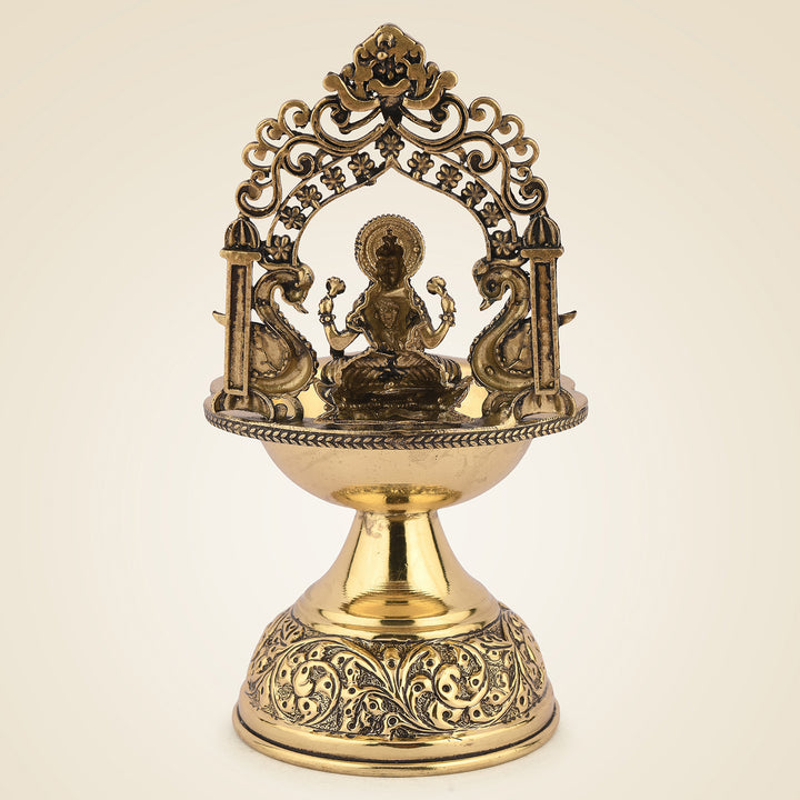 Pure Brass Lakshmi Mata Diya