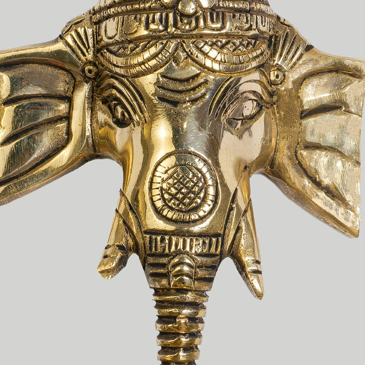 Pure Brass Ganesh Diya