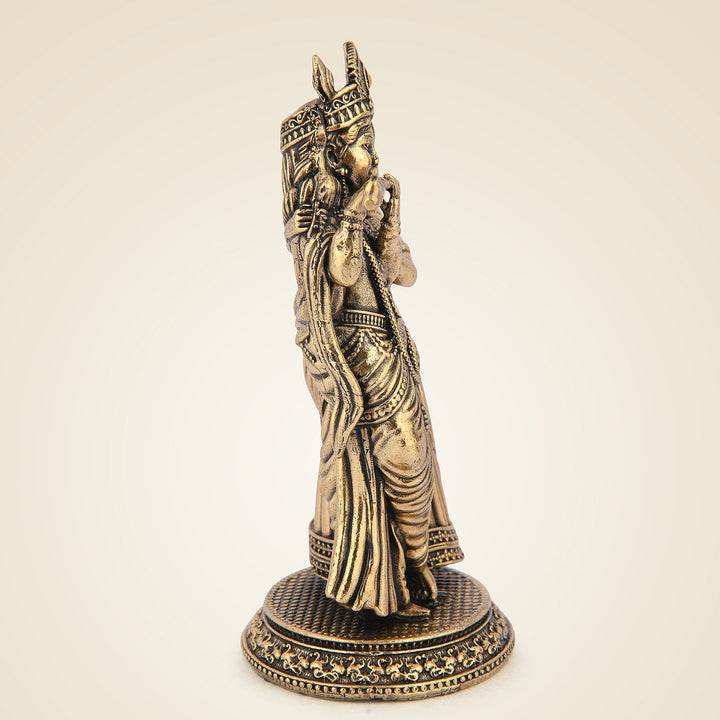 Pure Brass Radha Krishna