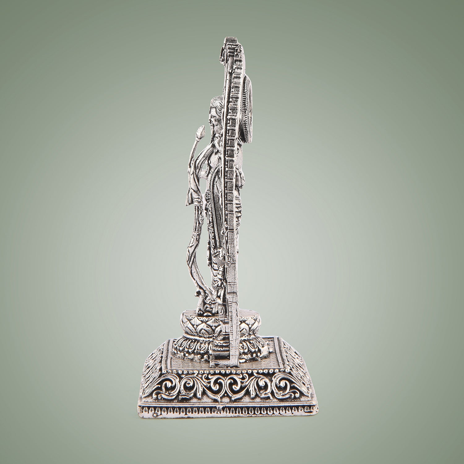 Brass Silver Finish Ram Lalla