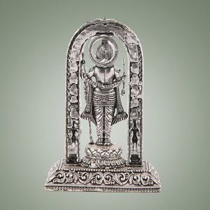 Brass Silver Finish Ram Lalla
