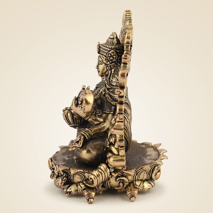 Pure Brass Saraswati Maa