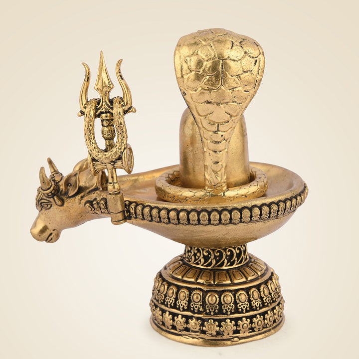 Pure Brass Shivalinga