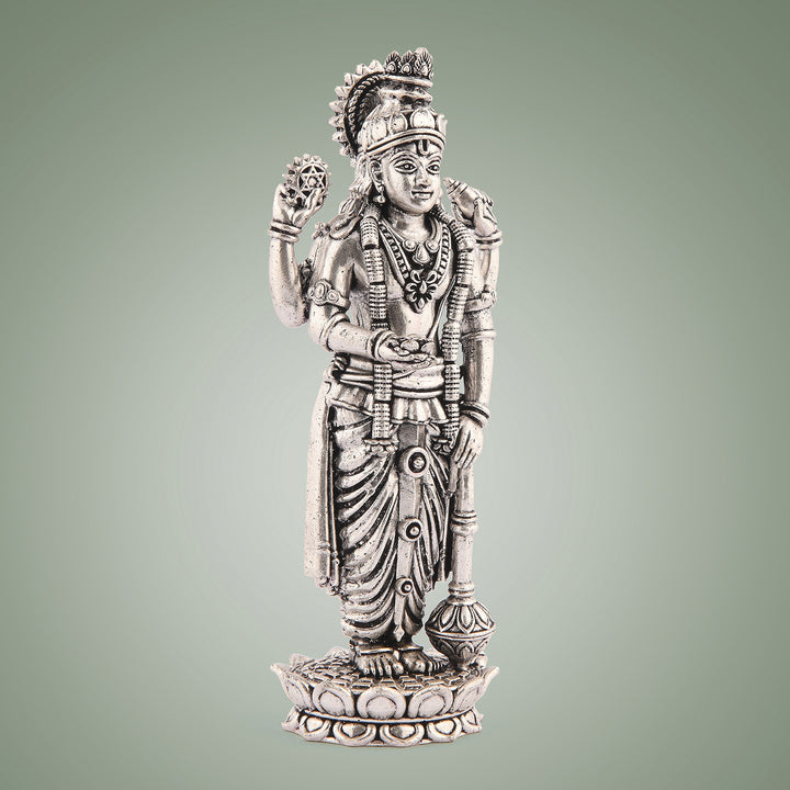 Pure Brass Lord Vishnu 