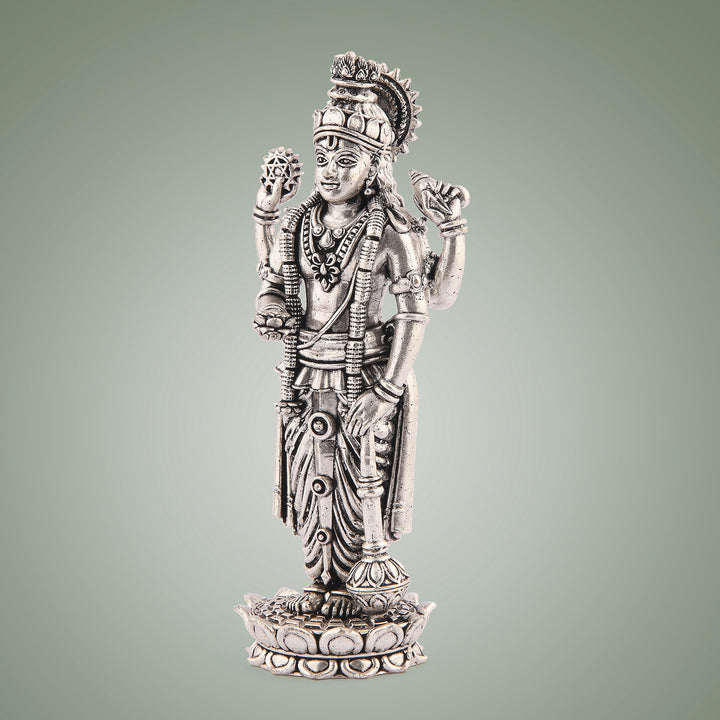 Pure Brass Lord Vishnu 