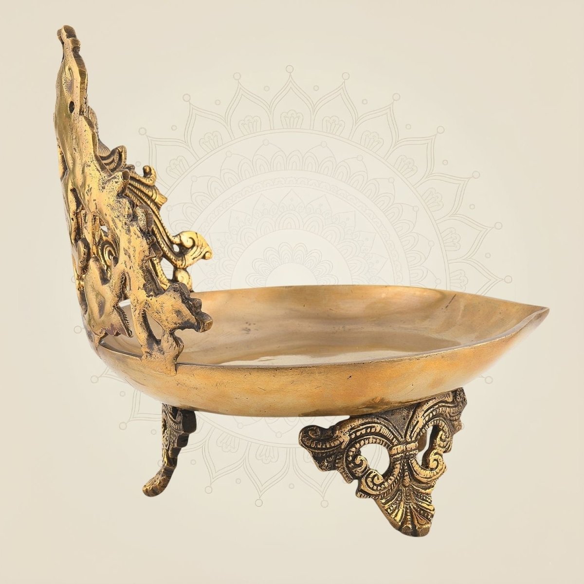 Handmade Brass Oil Lamp Diya