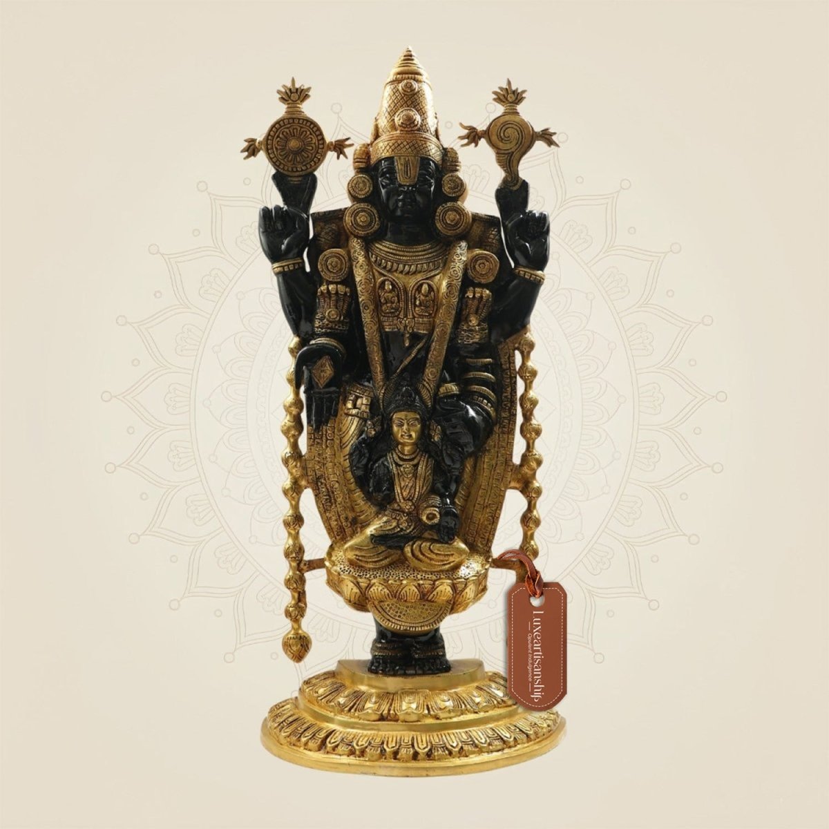 Big Size Lord Venkateswara Brass Idol