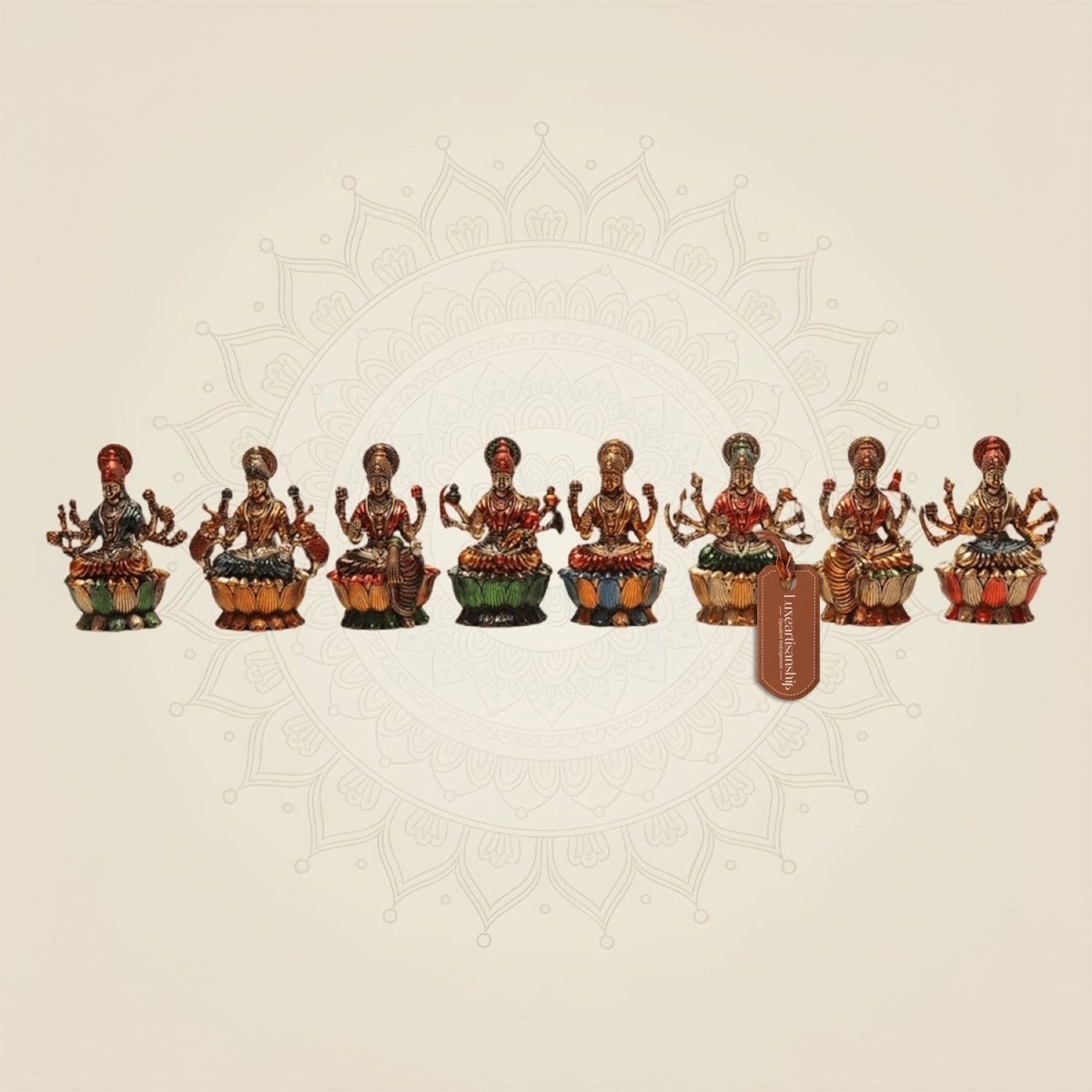 Goddess Statues with Lotus Base