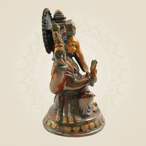 Divine Brass Ganesha Murti