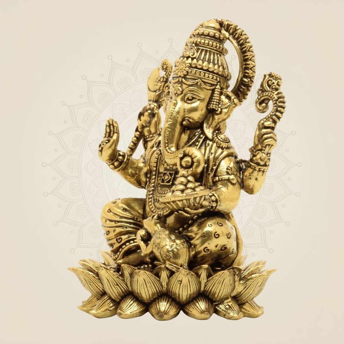 Brass Ganesh Idol