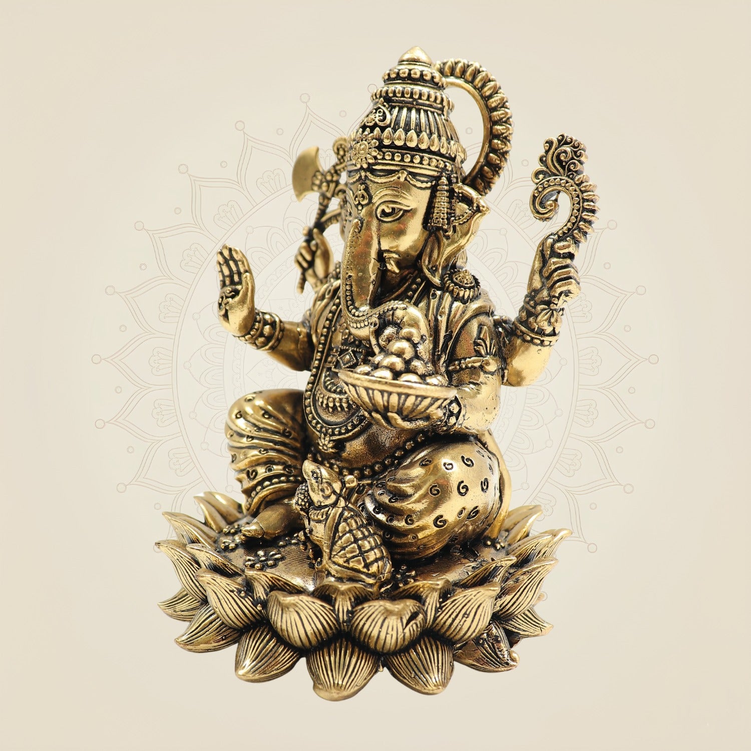 Brass Ganesh Idol