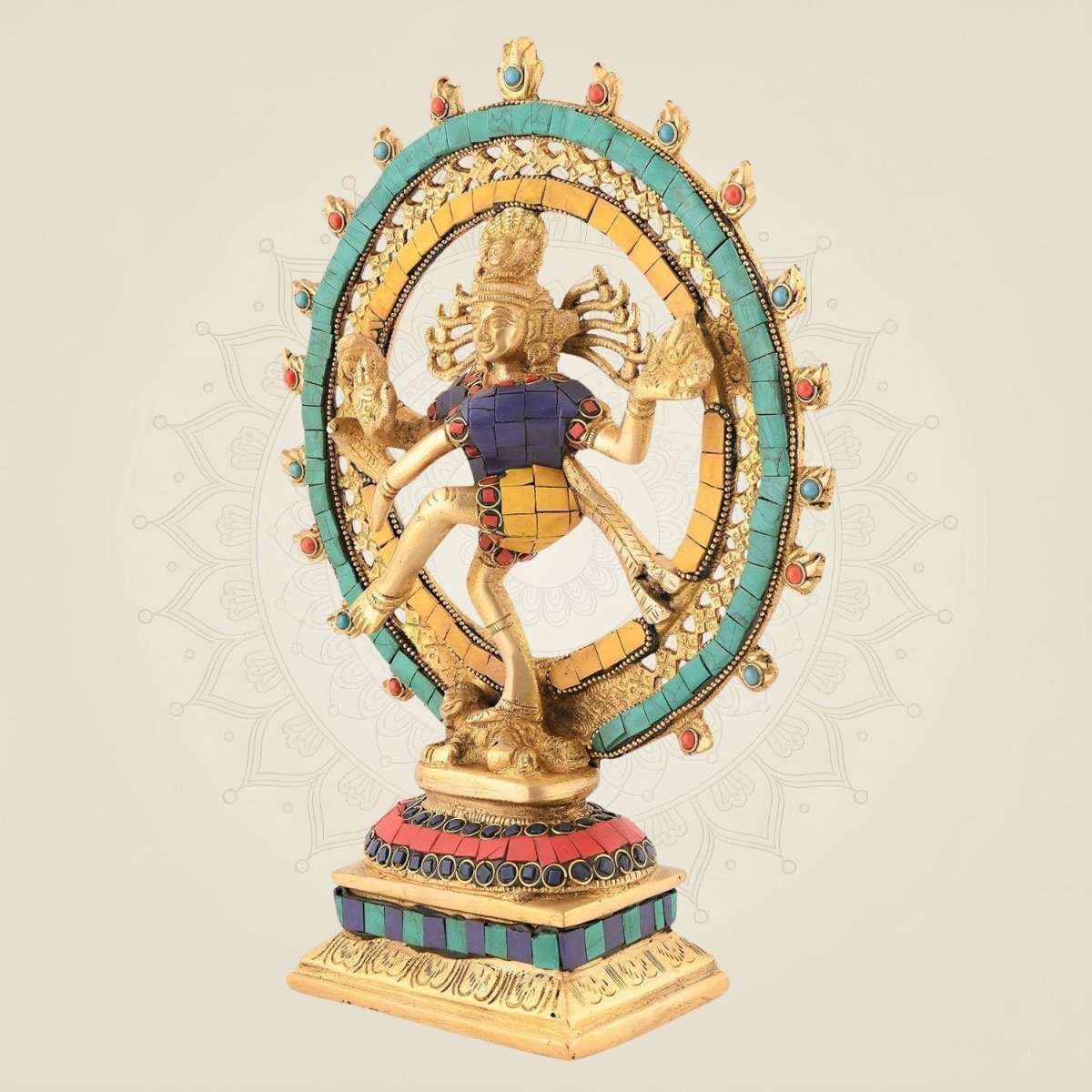 Multicolor Gemstone Work