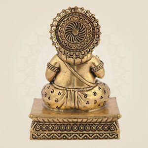 Brass Divine Kuber Idol