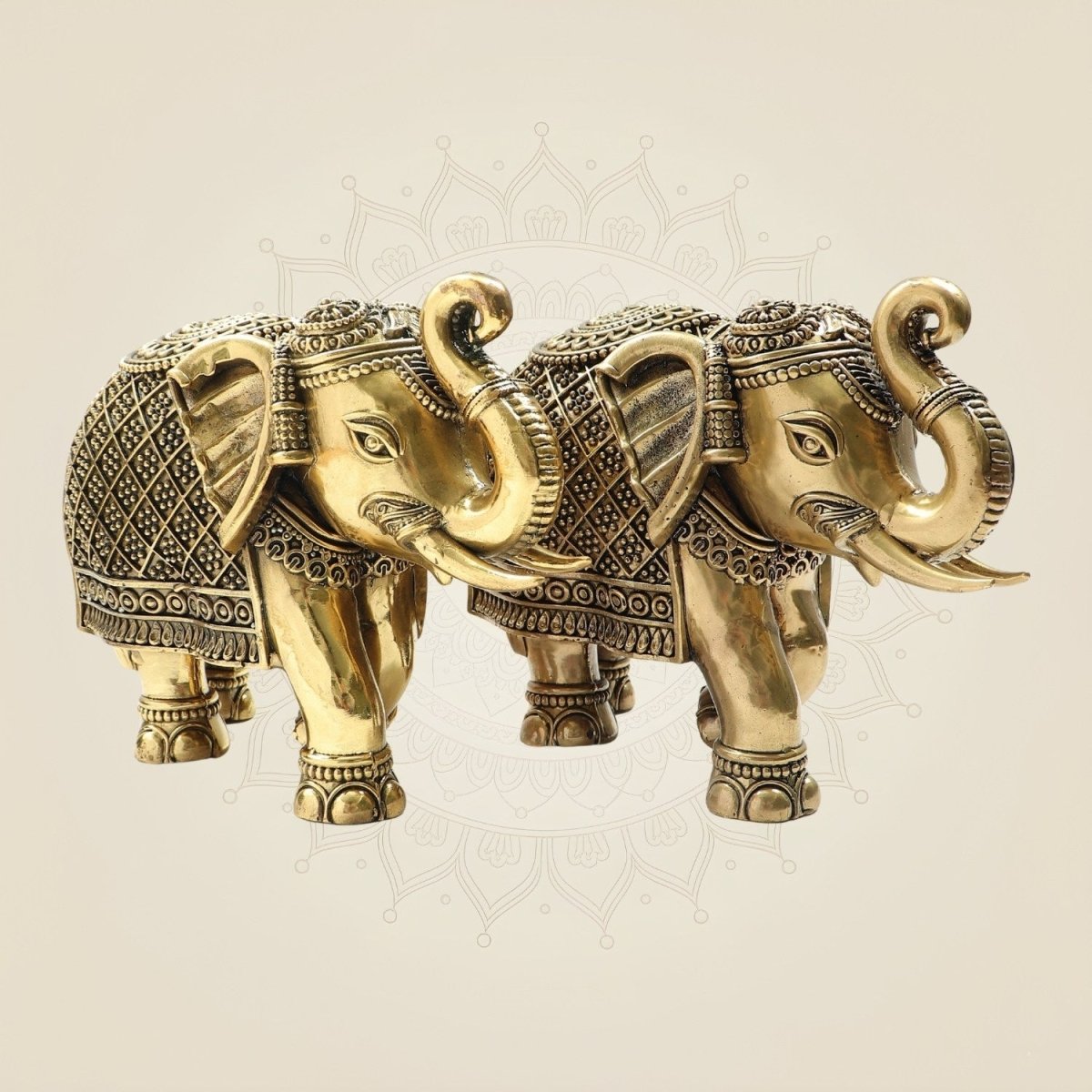 Brass Elephant Murti - Luxeartisanship