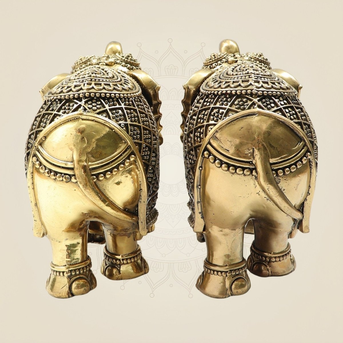 Elephant Brass  Statue- Luxeartisanship