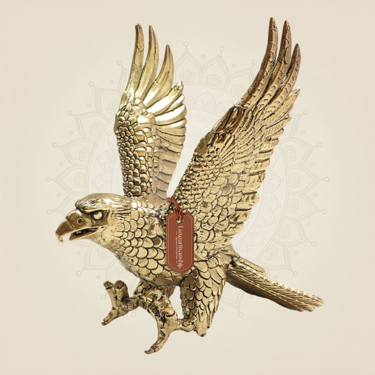 Brass Flying Eagle – Symbol of Freedom and Focus - Luxeartisanship
