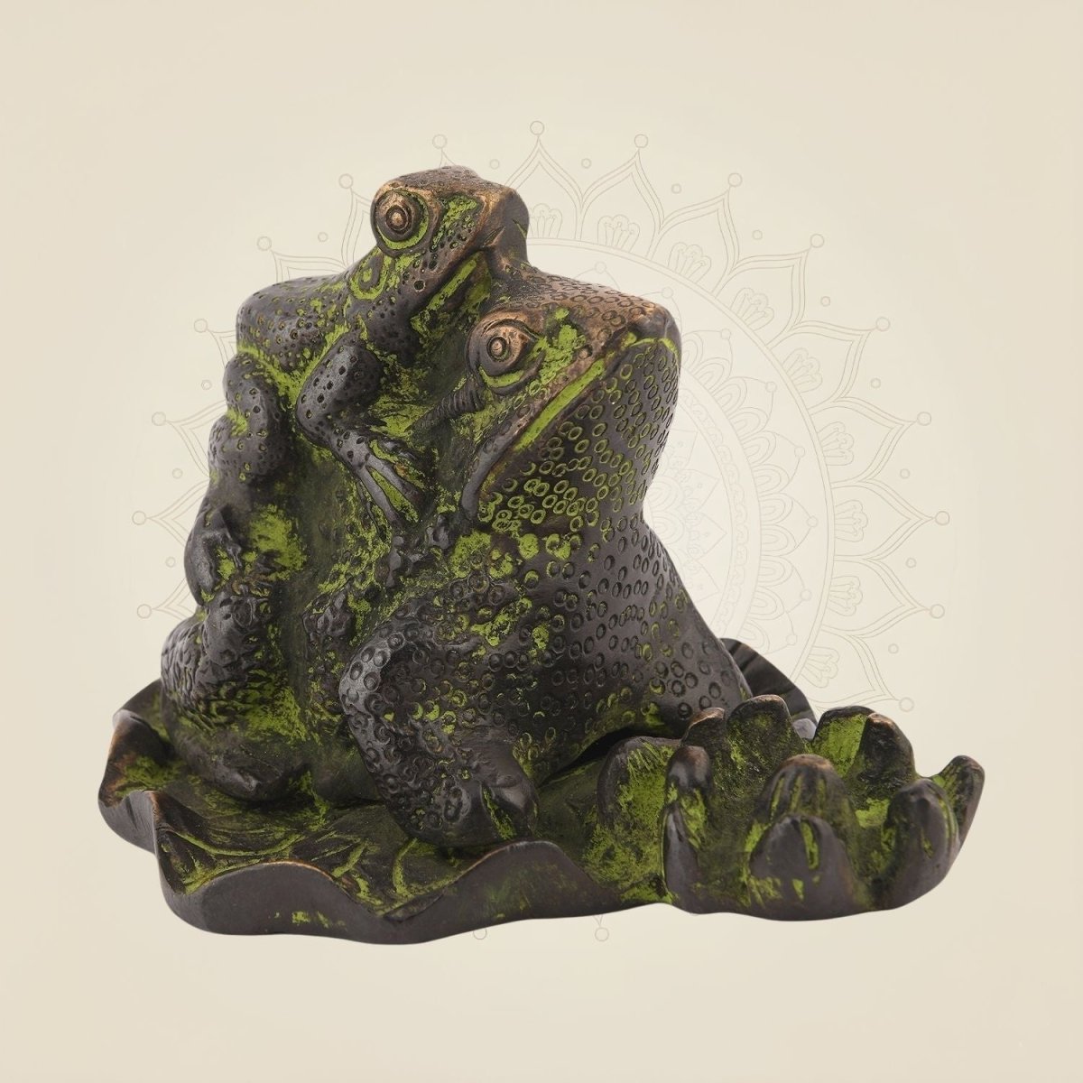 Brass Frog Buddy Decor for Home