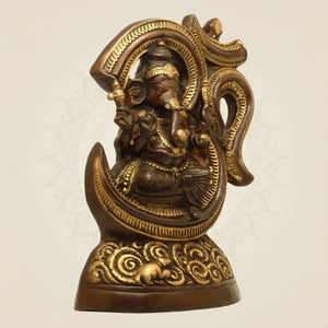 Brass Ganesha Idol