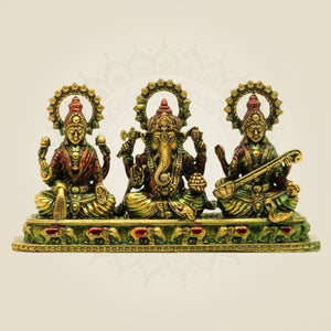 Brass Divine Hindu God Statue