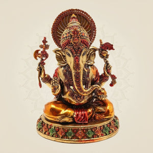 Brass Ganesha Sculpture