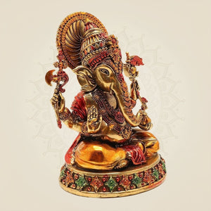 Pure Brass Lord Ganesha