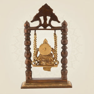 Decorative Jhula Ganpati for Home, Office & Ritual