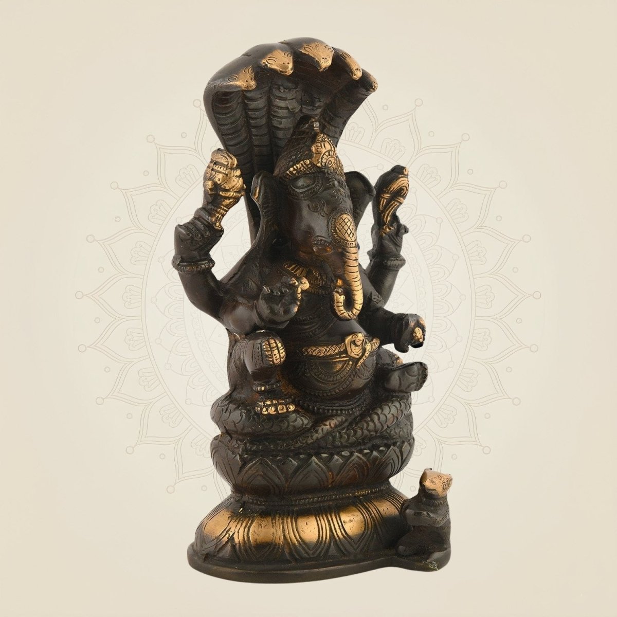 Brass Ganesha Idol
