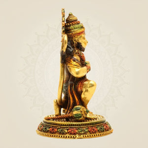 Pure Brass Hanuman Idol