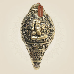 Brass Hanuman Shankh – Powerful Symbol of Energy - Luxeartisanship