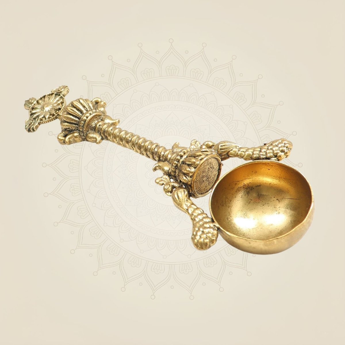 Brass Havan Spoon