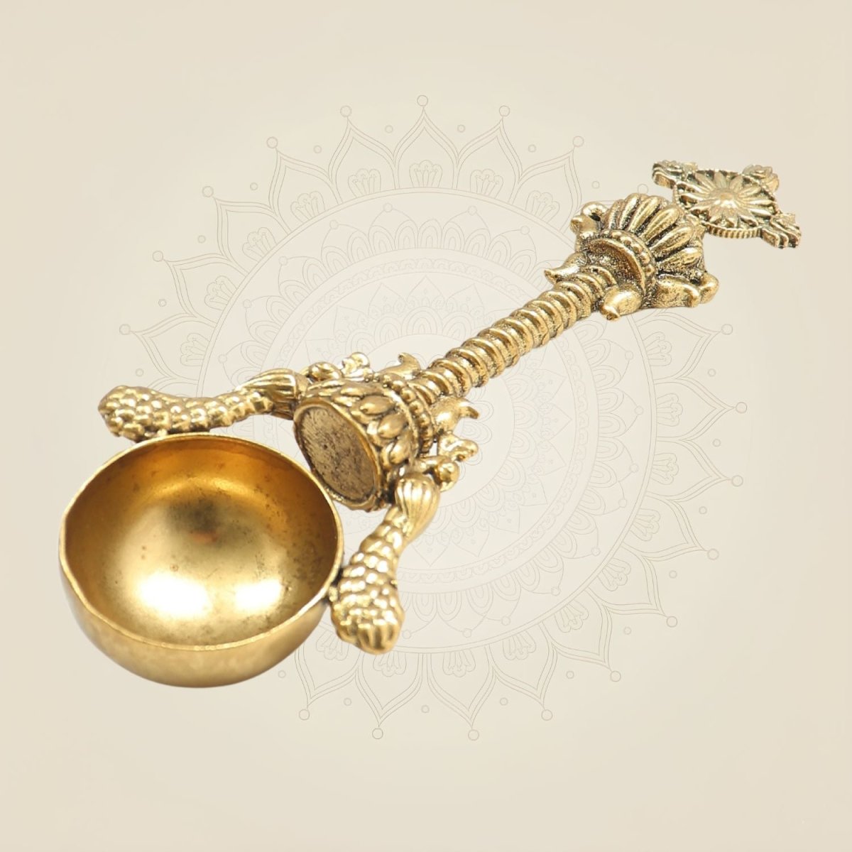 Brass Havan Spoon