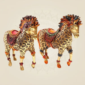 Brass Horse handmade Statue