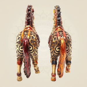 Unique Vastu Decor horse Showpiece