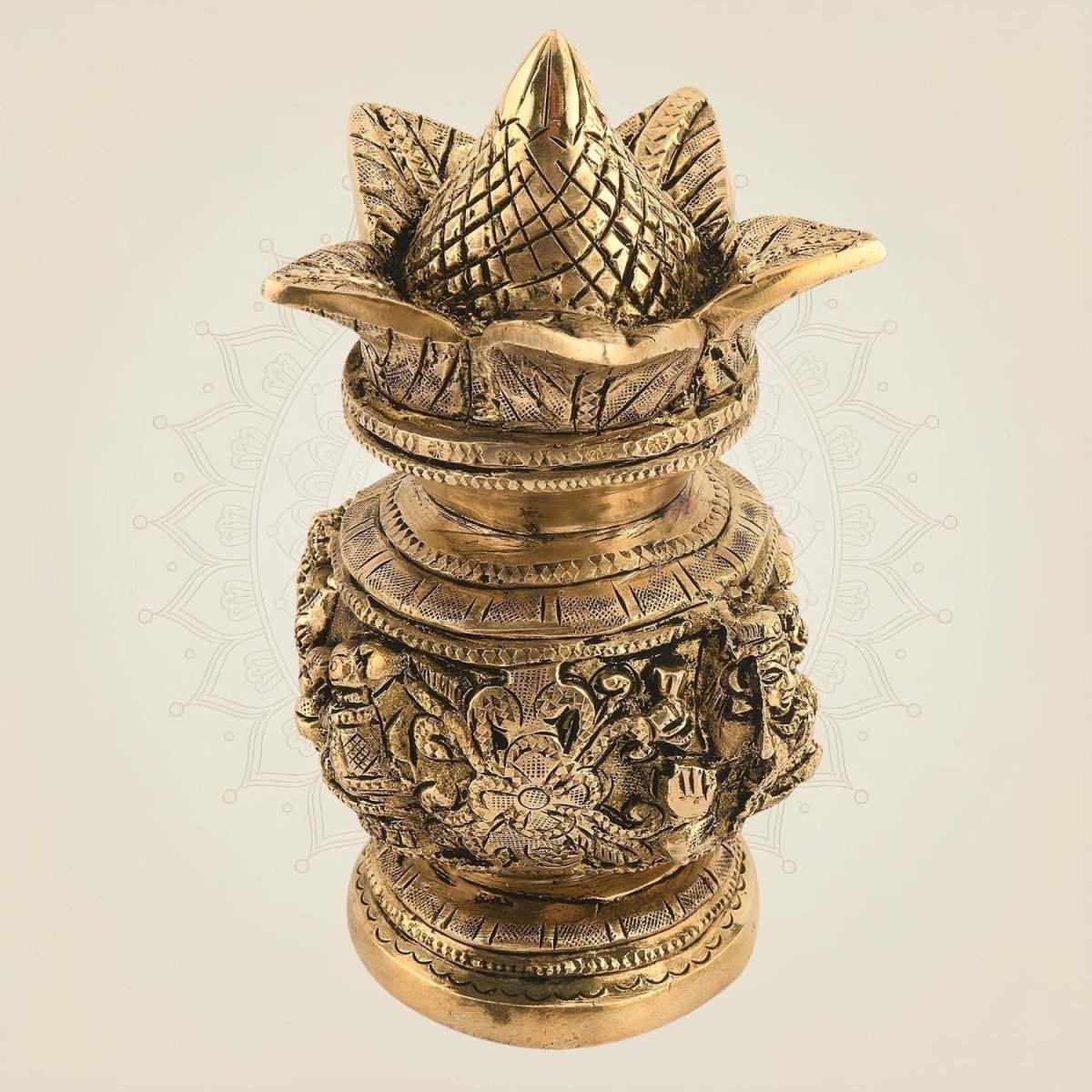 Brass Kalash Traditional Pooja Pot