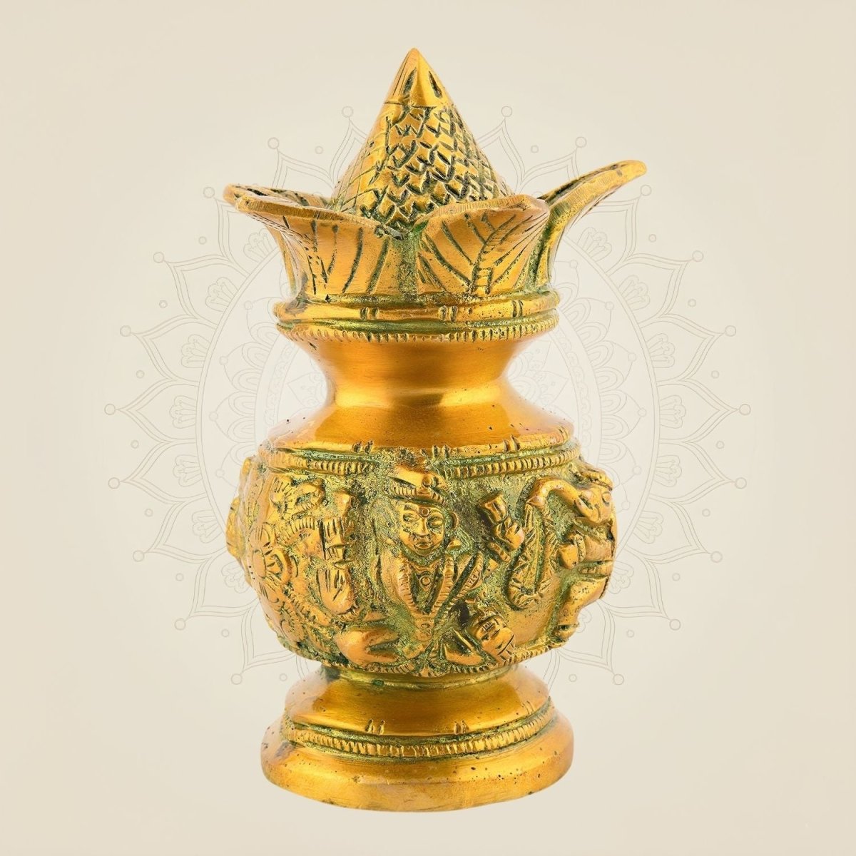 Brass Traditional Pooja Pot
