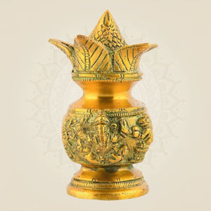 Traditional Pooja Pot - Luxeartisanship