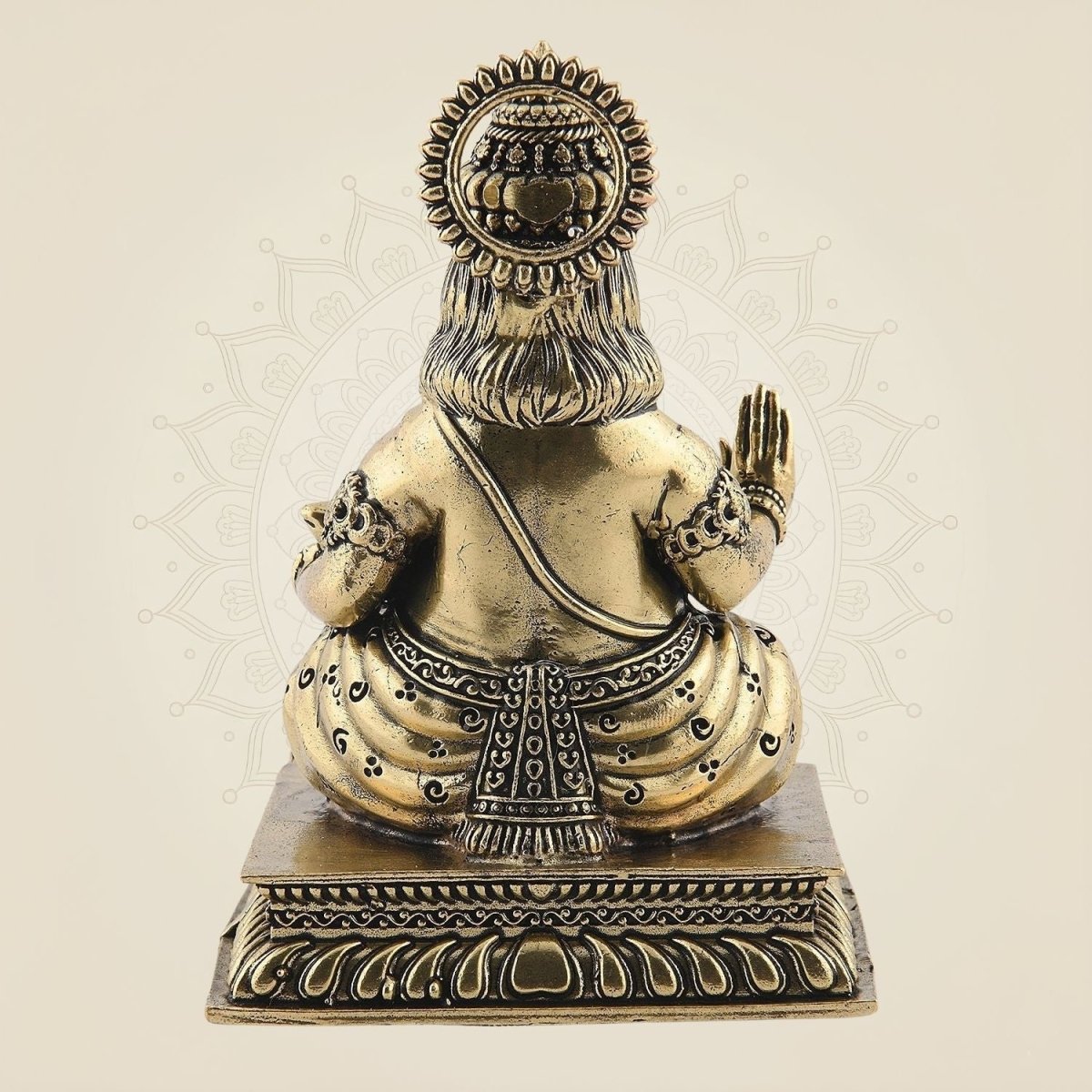 Brass Kuber Handcrafted Murti for Puja