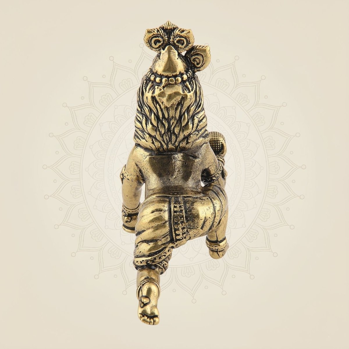 Gopal 2 Rsp Brass Laddu Gopal Murti - Small Kanha Ji Idol for Home