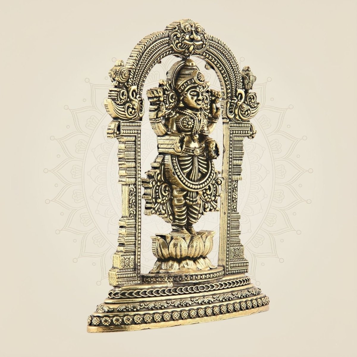 Brass Lakshmi Traditional Arch Design 4.5"