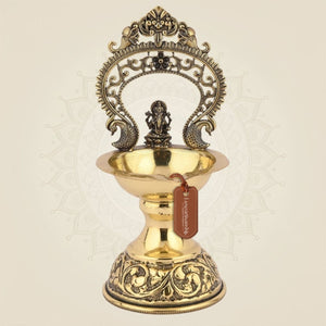 Brass Lakshmi Diya