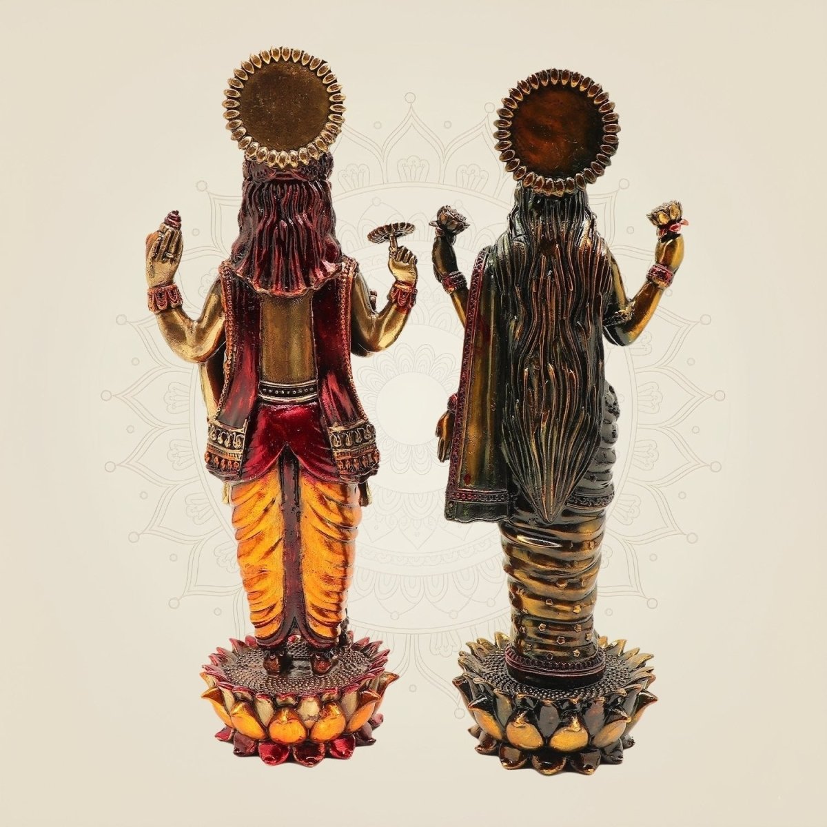 Vishnu Lakshmi Divine Statue