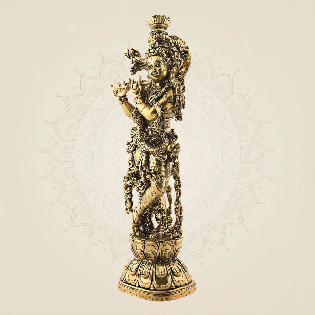 Krishna Brass Murti