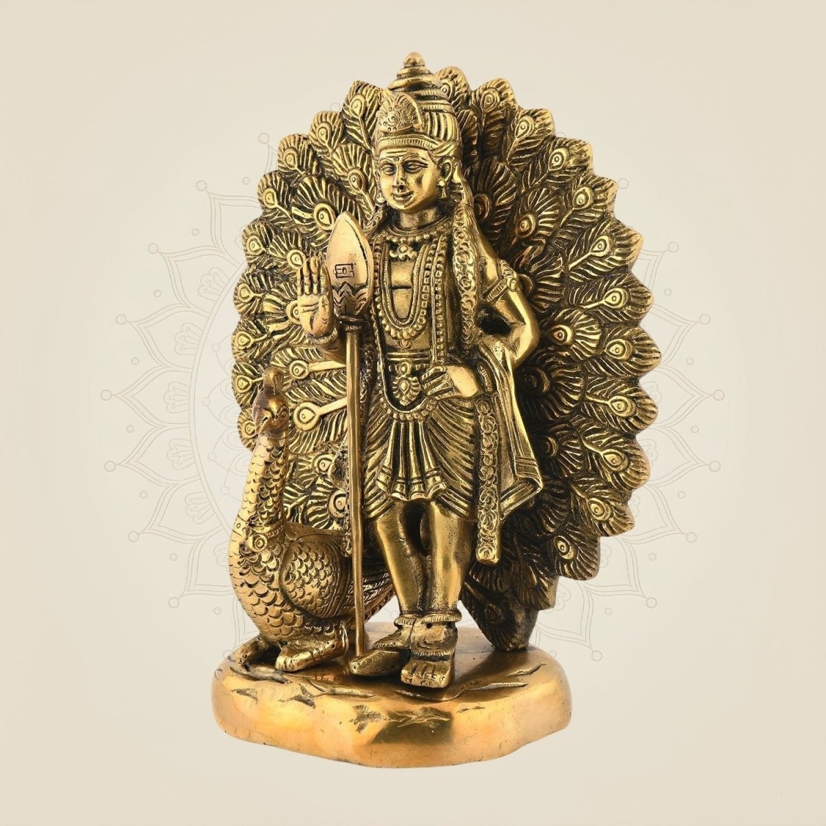 Karthikeya Ji Brass statue