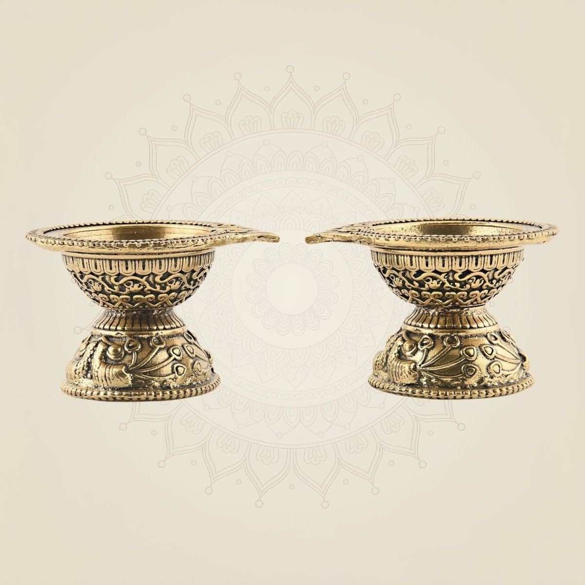 Brass Diya Pair of 2