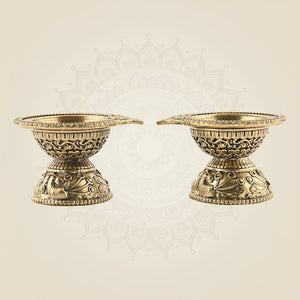 Brass Diya Pair of 2