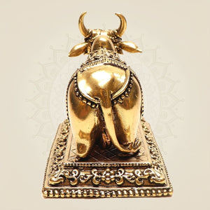 Vahana of Lord Shiva – 3" Idol - Luxeartisanship