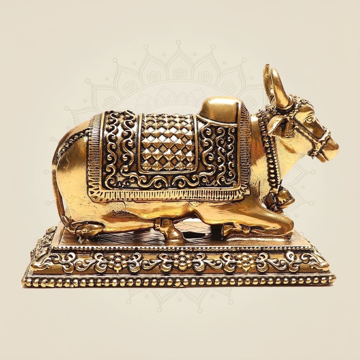 Handcrafted Brass Nandi Bull Idol