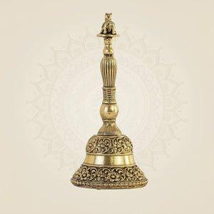 Brass Nandi Pooja Bell